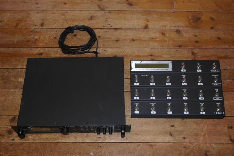 Fractal Audio Axe-FX II guitar preamp/processor plus MFC-101 floor controller