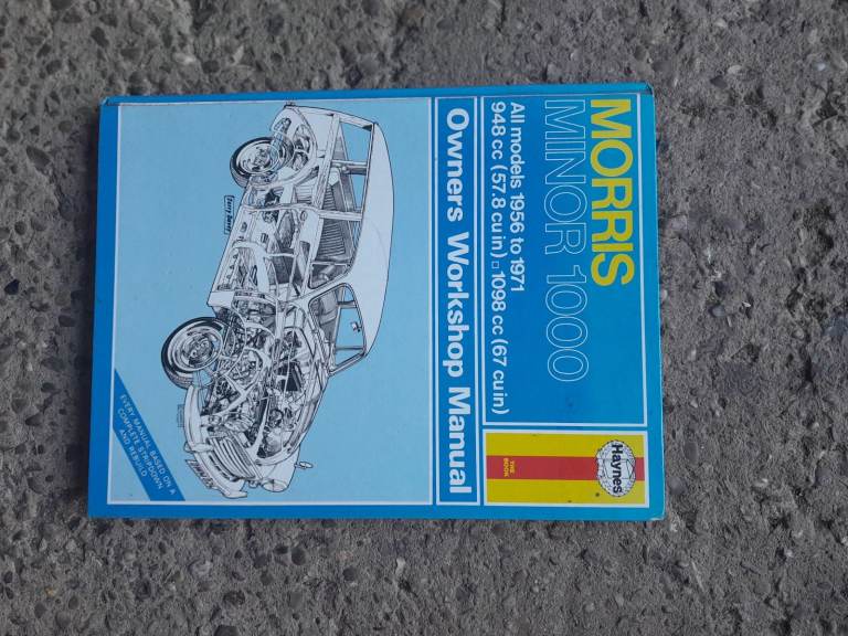Morris Minor repairs book