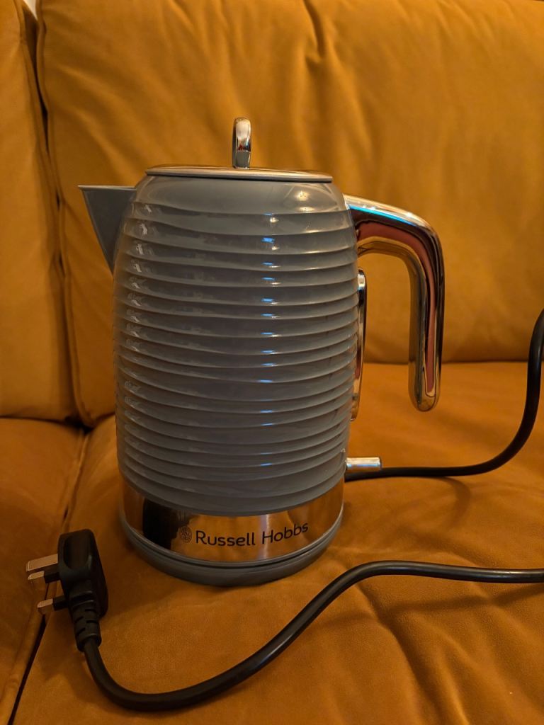 RUSSELL HOBBS INSPIRE DARK GREY 1.7L GREY CORDLESS KETTLE