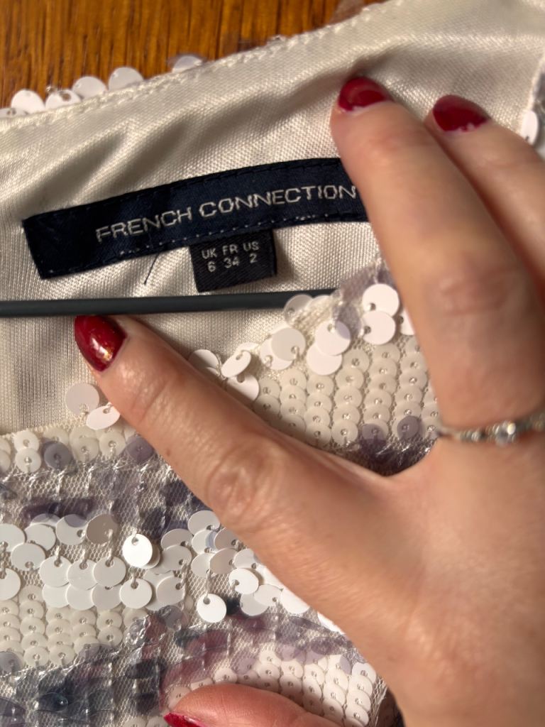 French Connection sequin dress