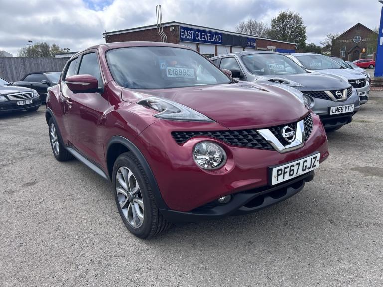 2018, NISSAN JUKE 1.6 DIG-T Tekna Red Auto Petrol