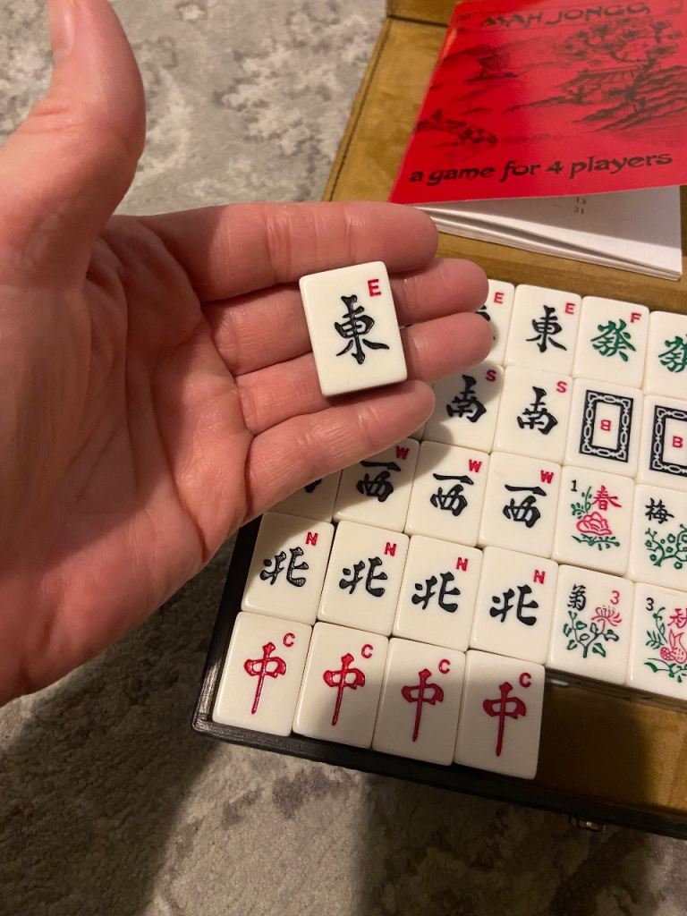 Mini Mah Jong Jongg Chinese game for 4 players