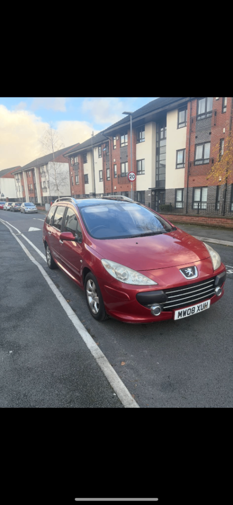 Peugeot, 307, Estate, 2008, Manual, 1560 (cc), 5 doors