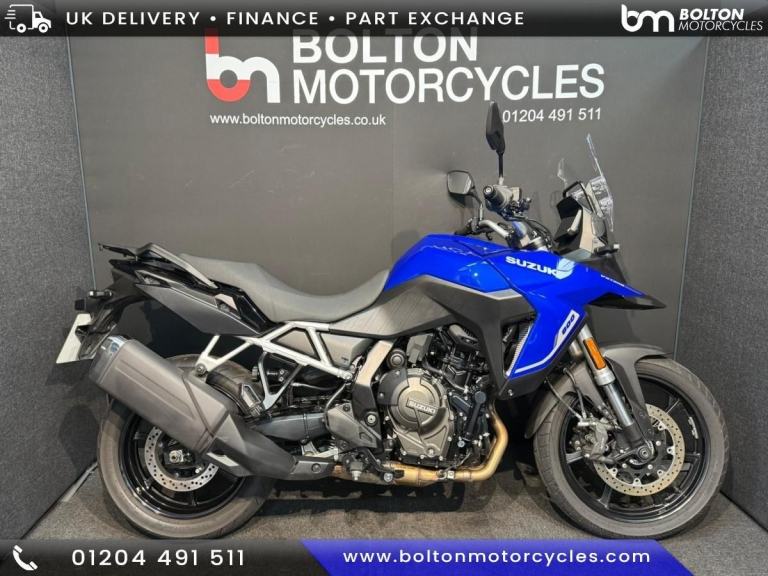 Suzuki DL800 RE Tourer Adventure Motorcycle Blue
