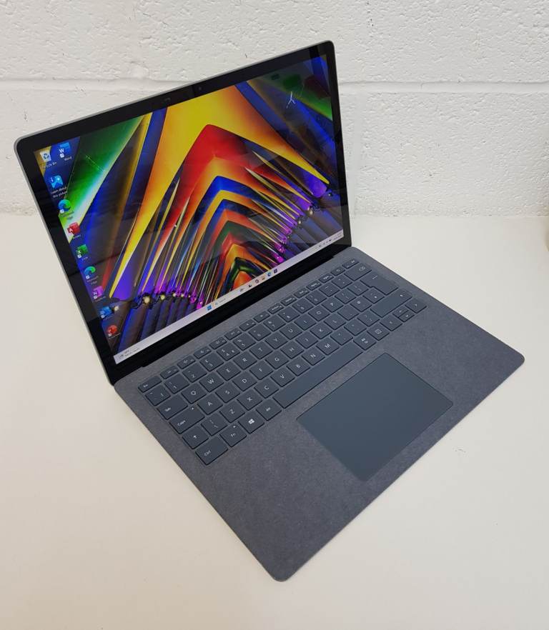 Super Fast Microsoft Surface Touch Screen Laptop, i7-11th Gen Processor, 16GB Memory, 500GB Storage,