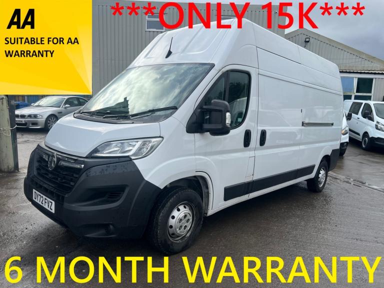 2022 Vauxhall Movano 2.2 Turbo D 140ps H3 Van Dynamic PANEL VAN Diesel Manual