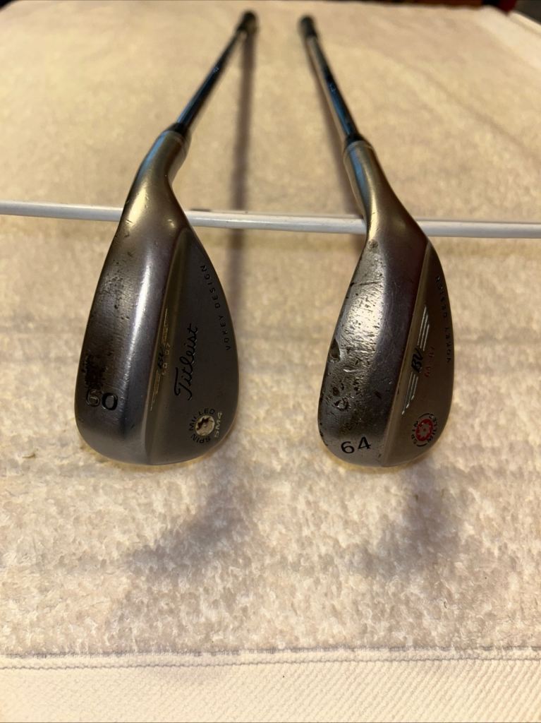 Titleist Vokey Design 60-64 Degrees Lob Wedges Wedge Flex Steel Shafts R Handed 