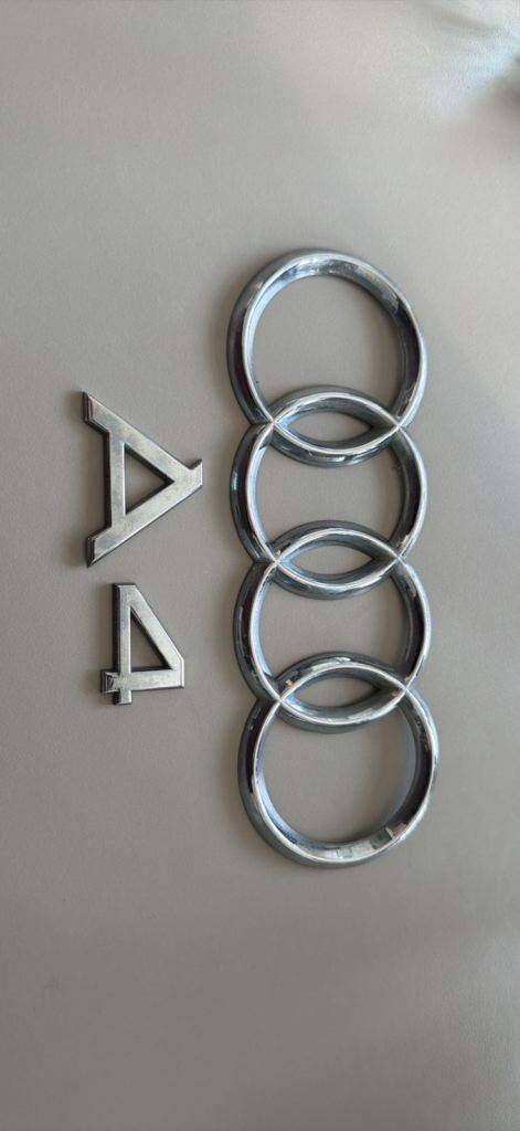 Audi A4 Rear Boot Badge 