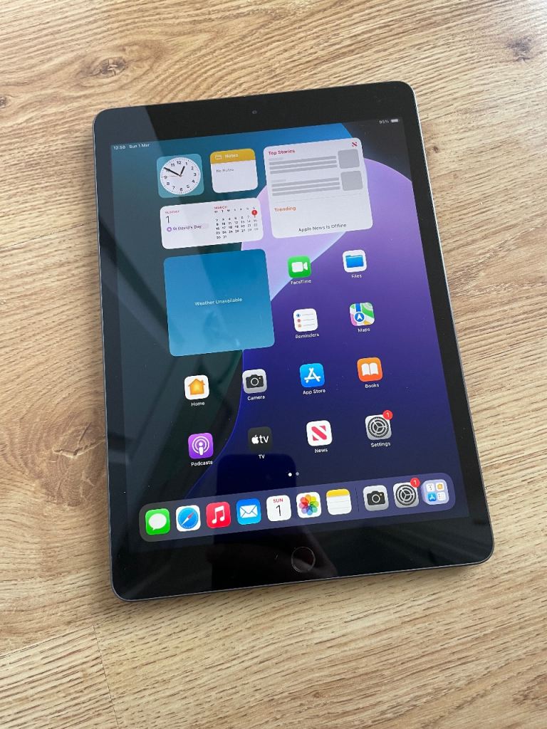 Apple iPad 7th gen.  10 inch screen