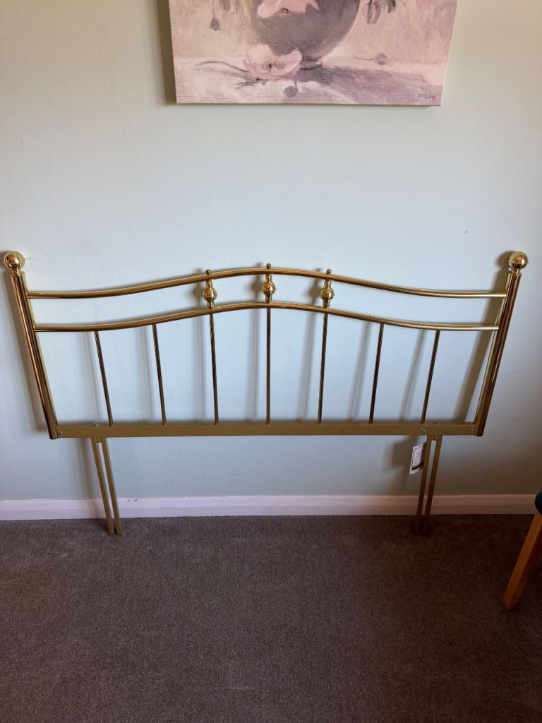Solid Brass Bed Headboard