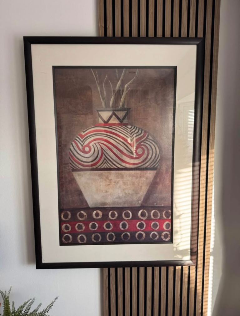 John Lewis Picture Framed Art Tribal Print 
