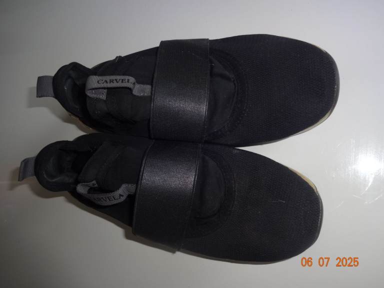 Carvela Laidback Womens Trainers Black Fabric Size 36 / 3