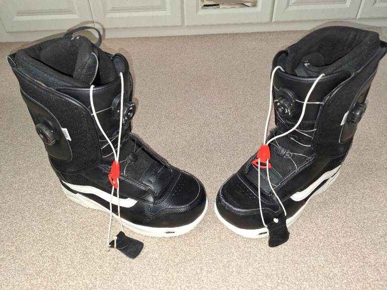 Vans Aura snowboarding boots.