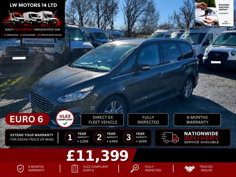 2021 Ford Galaxy 2.0 EcoBlue Titanium Euro 6 (s/s) 5dr MPV Diesel Manual