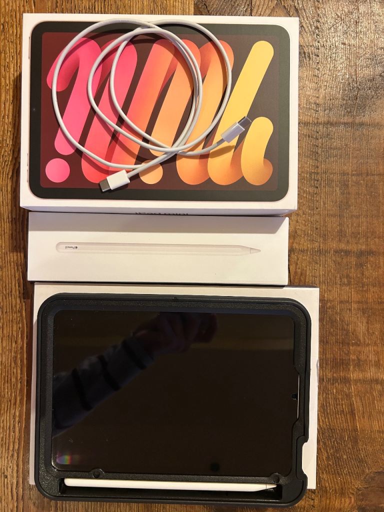 Apple iPad Mini 6th Gen with Pencil 2 and Armourdog Case