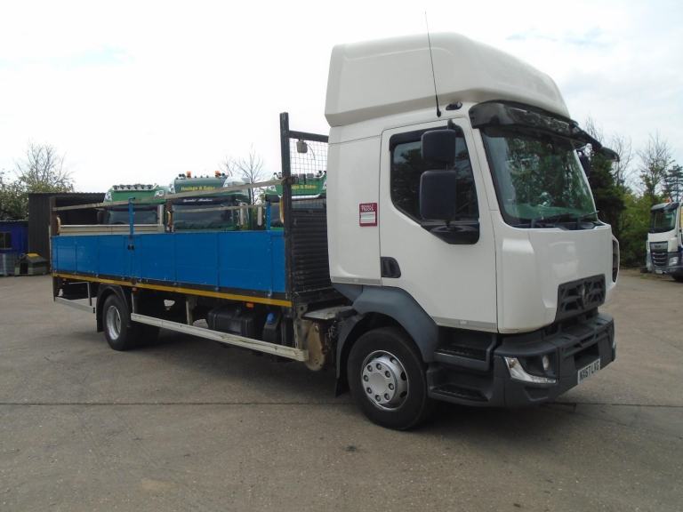 2017 RENAULT D14 14T DROP SIDE WITH TAIL LIFT 