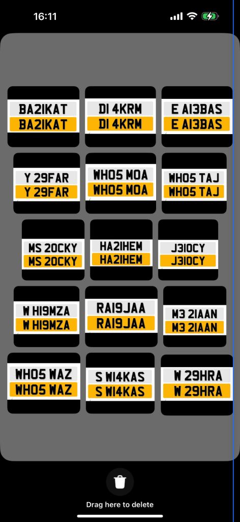 Private Cherished Number Plate - NEW REGS LOADS IN 