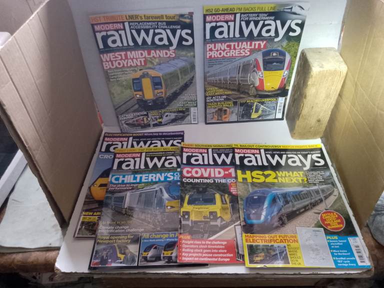 image for 'MODERN RAILWAYS' MAGS: FEB 2020 -APR 2020 £2 or MAY 2020 -JULY 2020 £2 or ALL 6 ISSUES £4