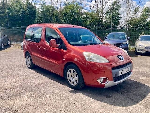 2012 Peugeot Partner Tepee 1.6 HDi TEPEE S MPV 5dr DIESEL WHEELCHAIR ACCESSIBLE VEHICLE 5 SEATS W...