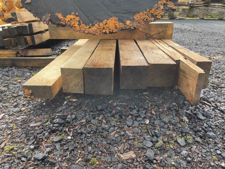 Hardwood beams for sale mantle sleeper slabs boards oak diy pergola garage log store