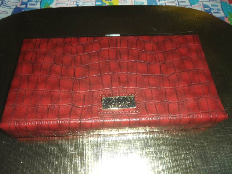Ladies Reddish Shoulder/Clutch Bag by Linea