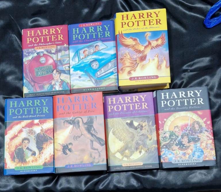 Harry potter hardback books bundle