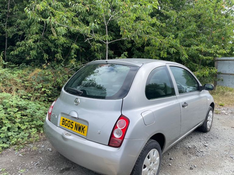 NISSAN MICRA 1.2 S 05 REG 3 DOOR GENUINE 39328 SERVICE HISTORY MOT OCTOBER 15TH 2026 LADY OWNER
