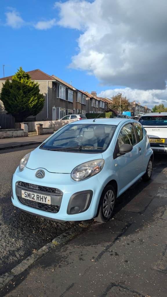 Citroen, C1, Hatchback, 2012, Manual, 998 (cc), 3 doors