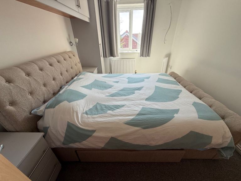 Julian Bowen King Ravello Bed Frame + Emma Memory Foam Mattress – £130