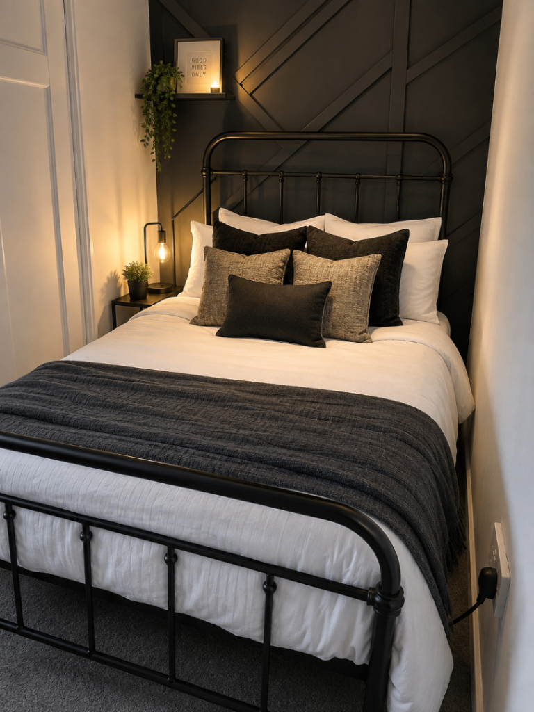 Single Solid Metal Bed Frame – As New