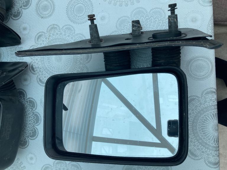 Boxer Wing Mirror Left, Near Side Black 0153494 Genuine 1998 Rhd damaged cover