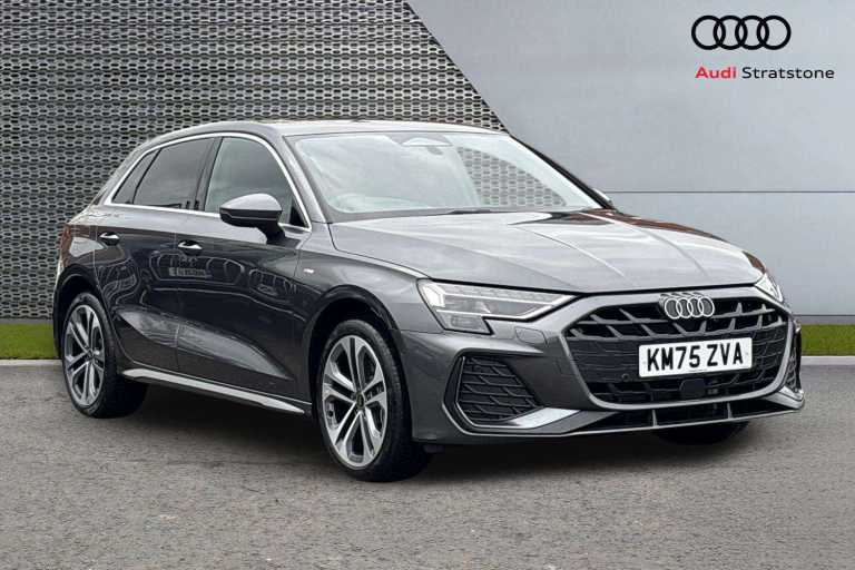2025 Audi A3 1.5 TFSI e 204 S Line 5dr S Tronic HATCHBACK PETROL/ELECTRIC Automatic