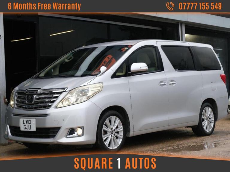  Toyota Alphard 8 SEATER EXCULUSIVE ENTERTAINMENT PACK Petrol Automatic