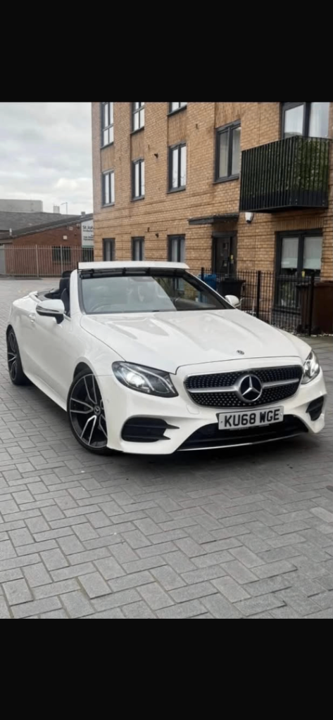 Mercedes-Benz, E CLASS, Convertible, 2018, Semi-Auto, 1950 (cc), 2 doors