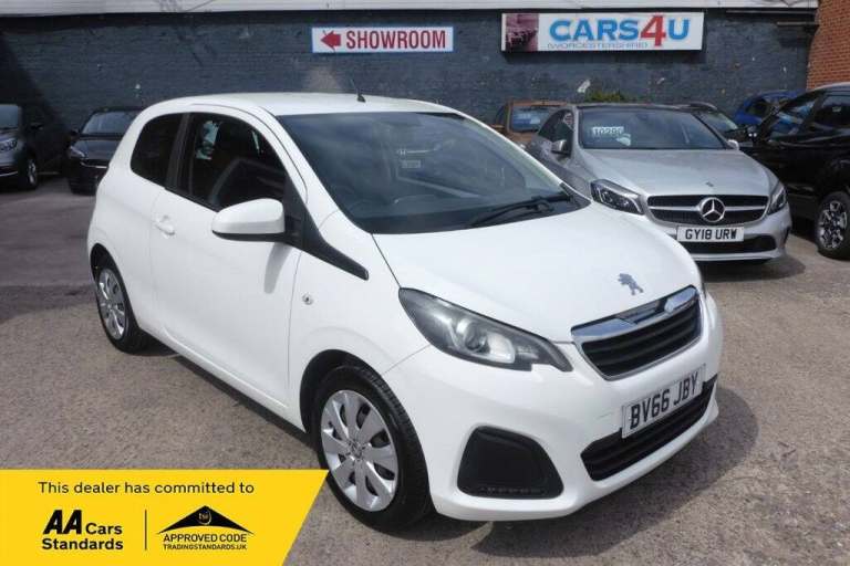 2016 Peugeot 108 1.0 Active Hatchback 3dr Petrol Manual Euro 6 (68 ps) Hatchback Petrol Manual