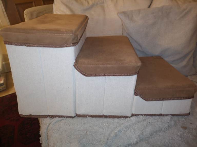 DOGREMI DOG STAIRS STEPS WITH STORAGE