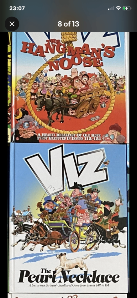 VIZ ANNUALS - 19 Vintage Viz Annuals In Excellent Condition 