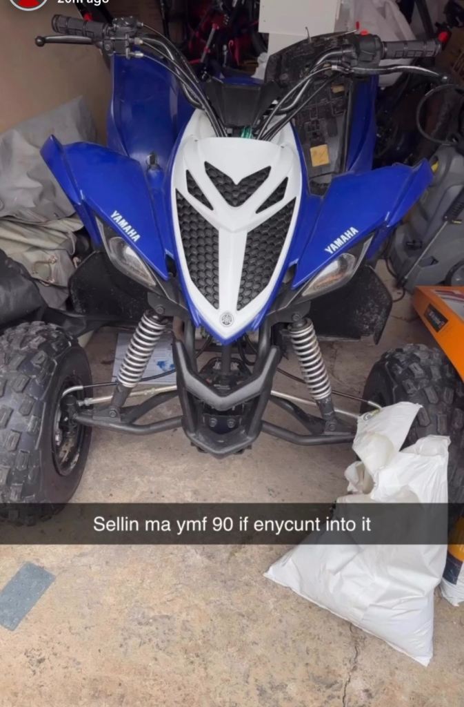 Yamaha quad 