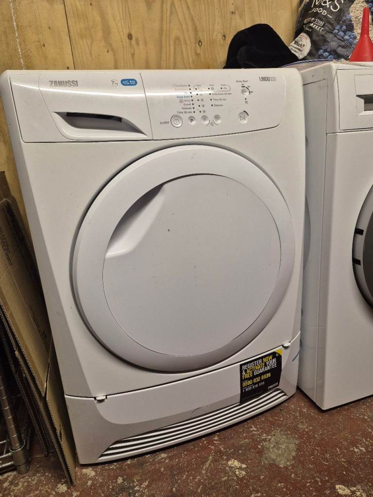 Zanussi condenser tumble dryer