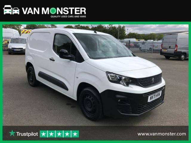 2022 Peugeot Partner 1000 1.5 BlueHDi 100 Professional Prem Van [6 Spd] PANEL VAN DIESEL Manual