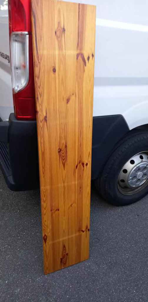 PINE SHELF , SOLID  .  super nice smart - all pine - as new - FREE DELIVERY