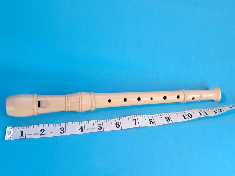 This is a soprano recorder flute a popular baroque-style instrument for advanced players.
