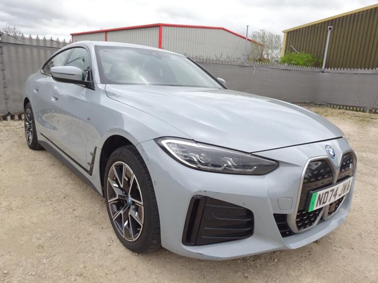 2024 74 REG BMW I4 EDRIVE35 M SPORT ELECTRIC AUTO DAMAGED REPAIRABLE SALVAGE