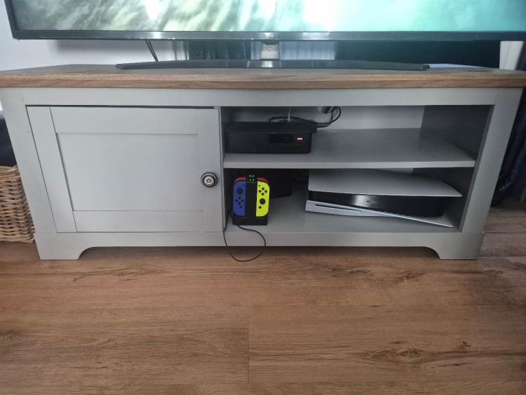 Grey tv unit