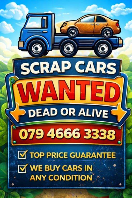 Scrap cars 