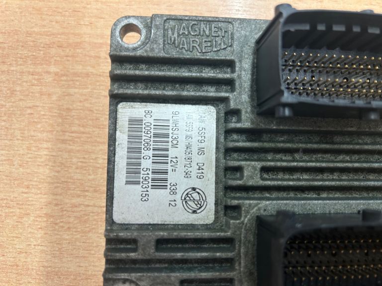 Ecu of Fiat 500 2012 