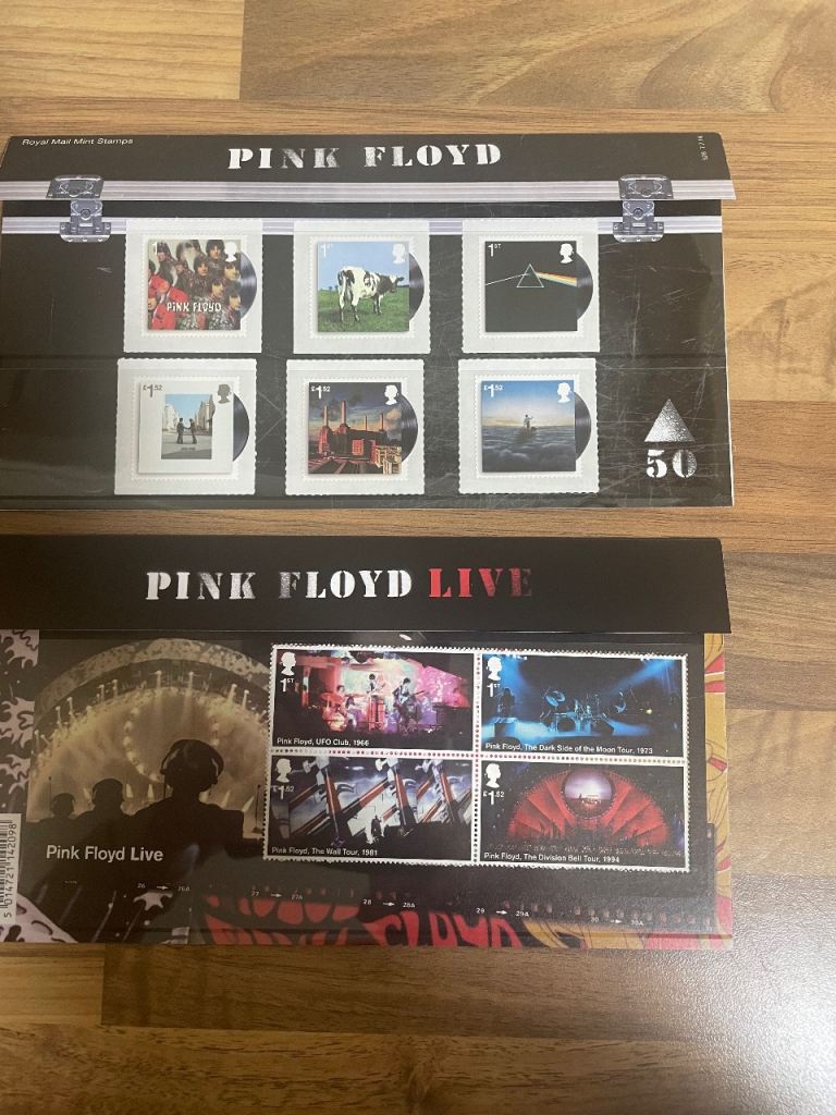 Pink Floyd stamps 
