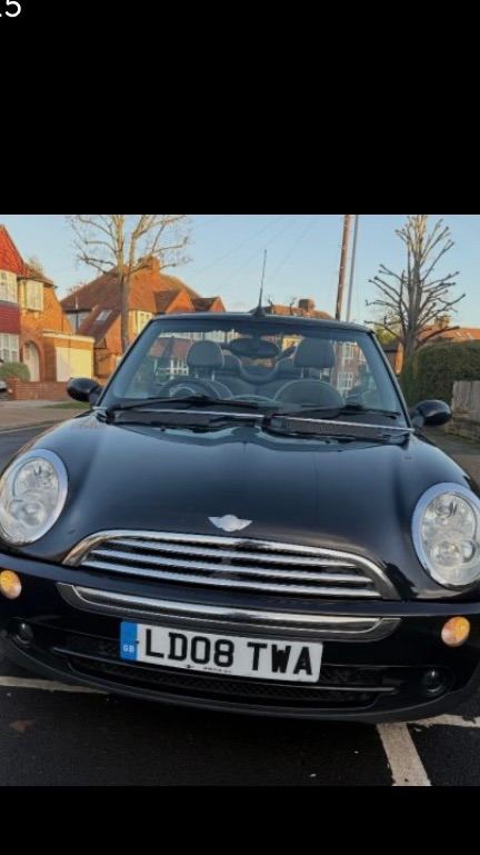 Mini, CONVERTIBLE, Convertible, 2008, Manual, 1598 (cc), 2 doors