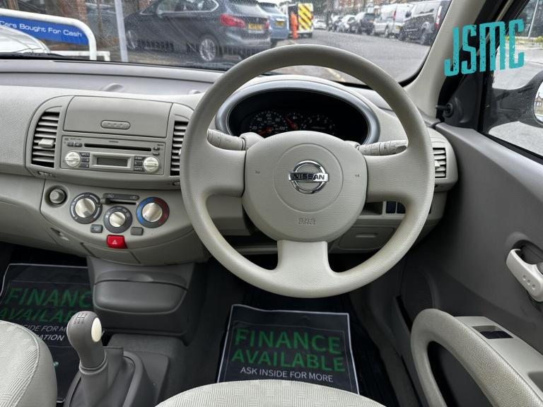 2005 Nissan Micra 1.2 16v S Hatchback 3dr Petrol Manual (143 g/km, 79 bhp) Hatchback Petrol Manual