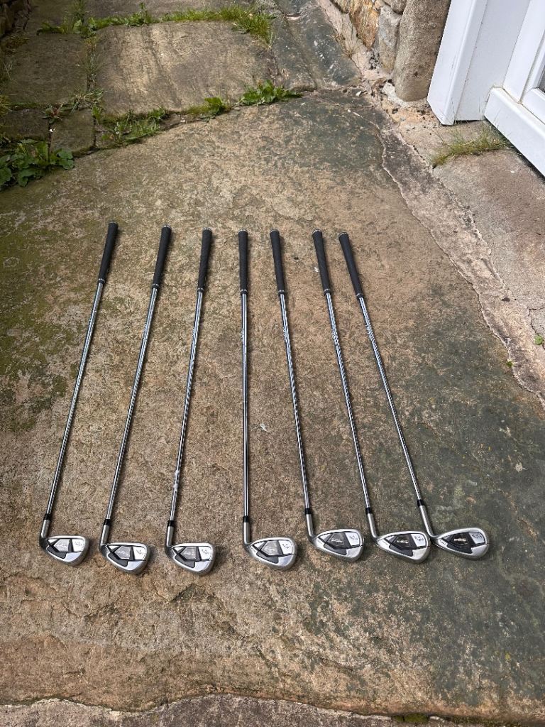 Callaway rouge st max irons  5-SW  1”oversized   Near new condition 